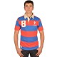 Polo Ruckfield  ENFANT H 835 Bleu/rouge