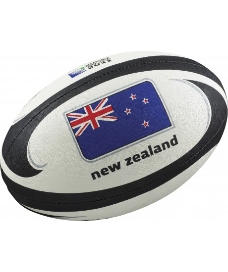 Ballon rugby Gilbert flag New Zealand