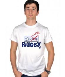 Tee shirt LOL Rugby " LIKE " 