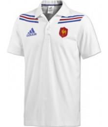 Polo Adidas XV de France blanc