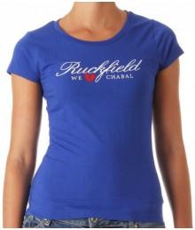 Tee shirt Ruckfield Femme D 0019 Bleu