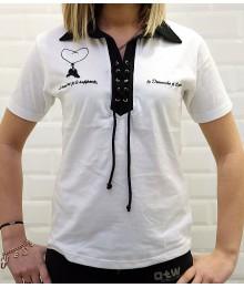 Polo Ultrapetita Femme de joueur Blanc