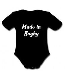 Body bébé "Made in Rugby" Noir/Blanc