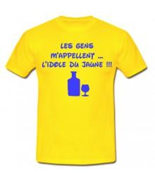 Tee shirt " L'idole du Jaune "