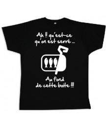 Tee shirt Rugby bébé "Sardines" Noir/Blanc