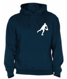 Sweat Capuche Rugby Essentiels Bleu Marine