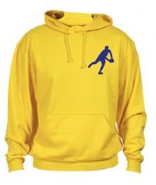 Sweat Capuche Rugby Essentiels Jaune