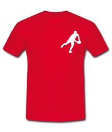 Tee shirt Rugby Essentiels Rouge