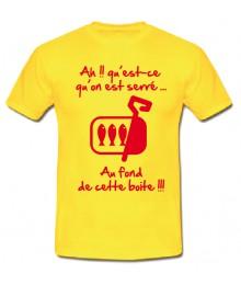 Tee shirt Junior "Sardines" Jaune