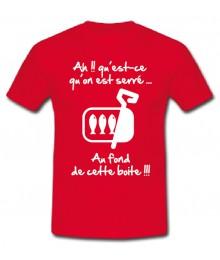Tee shirt Junior "Sardines" Rouge