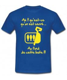 Tee shirt Junior "Sardines" Bleu