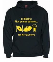 Sweat Rugby Art de Vivre 