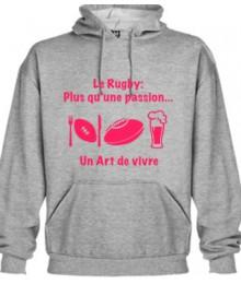 Sweat Rugby Art de Vivre Gris 