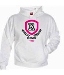 Sweat Rugby Laurier blanc