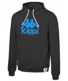 Sweat capuche Kappa Rugby Line Lavagno Noir