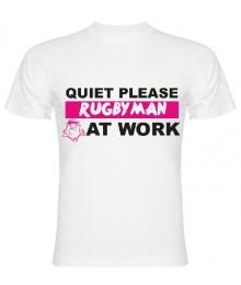 Tee Shirt Rugbyman at Work