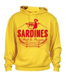 Sweat Sardines 2 Jaune