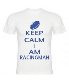 Tee Shirt Keep Calm I Am Racingman