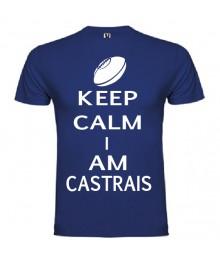 Tee Shirt Keep Calm I Am Castrais