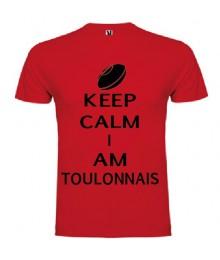 Tee Shirt Keep Calm I Am Toulonnais