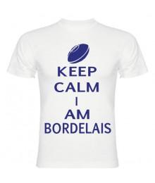 Tee Shirt Keep Calm I Am Bordelais