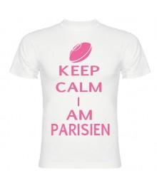 Tee Shirt Keep Calm I Am Parisien