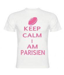 Tee Shirt Keep Calm I Am Parisien