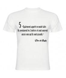 Tee Shirt Dico du Rugby n°5