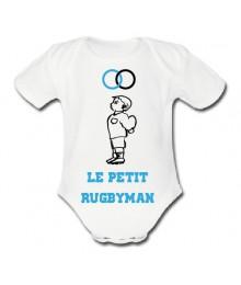 Body Le Petit Rugbyman "Anneaux"
