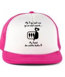 Casquette Rose Sardines 