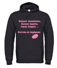 Sweat Marraine de Rugbyman