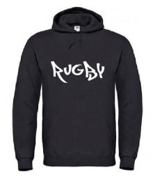 Sweat Rugby Wazted Noir