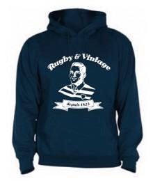 Sweat capuche Rugby & Vintage Buste Navy