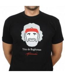 Tee shirt Aficionados "Entraineur"  Noir