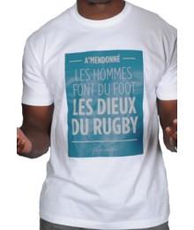 Tee shirt Aficionados "DIEUX" Blanc