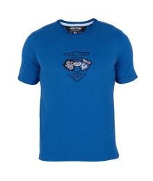 Tee shirt Shilton Test match Bleu 