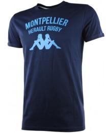 Tee shirt Kappa Ginola Montpellier Hérault Rugby