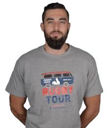 Tee shirt Aficionados "Tour" Gris