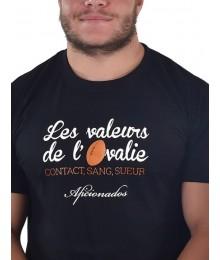 Tee shirt Aficionados "" Noir