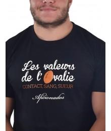 Tee shirt Aficionados "" Noir