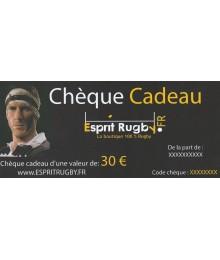 chèque cadeau 30 €