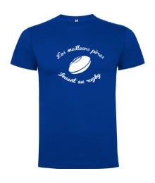 Tee Shirt Les meilleurs pères jouent au rugby