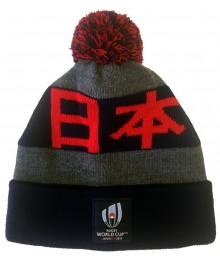 Bonnet RWC JAPAN  avec pompon