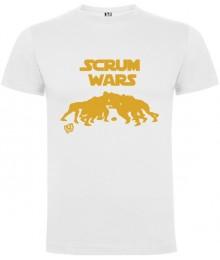 Tee shirt LoL Rugby "SCRUM WARS" Blanc