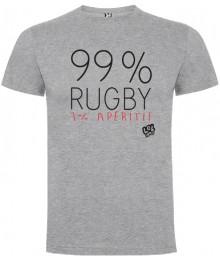 Tee shirt LoL Rugby "Maturité" Gris