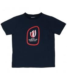 T-Shirt Coupe Du Monde De Rugby France 2023 Enfant Bleu